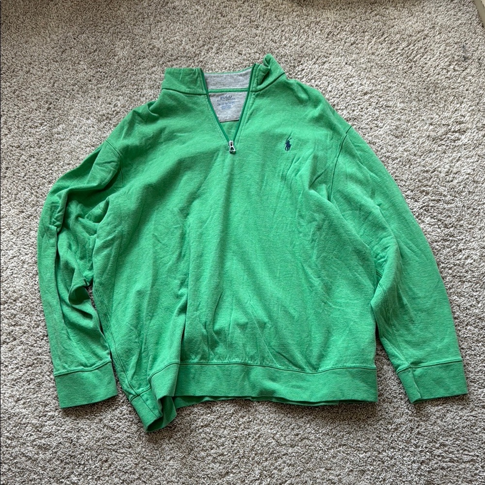 Polo by Ralph Lauren Men's Green Shirt